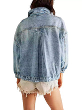 Load image into Gallery viewer, Comfortable Casual Denim Jacket