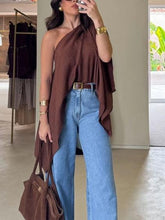 Carica l&#39;immagine nel visualizzatore di Gallery, Alaia Blouse - Brown