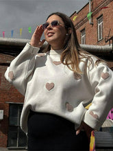 Load image into Gallery viewer, Heart Knit Sweatshirt