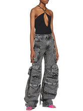 Load image into Gallery viewer, Street-Style Cargo Trousers