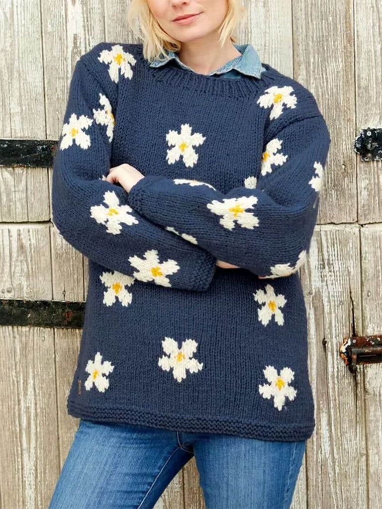 Flower Power Sweater