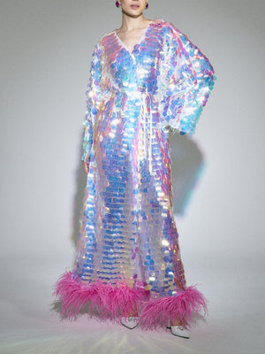 Mermaid Sequin Bestie Robe