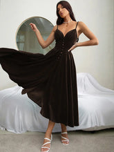 Load image into Gallery viewer, Vintage Velvet Backless Gown