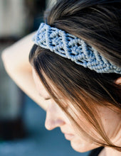 Load image into Gallery viewer, Handmade Elastic Macrame Headband