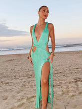 Load image into Gallery viewer, Holiday Reverie Knit Maxi Dress