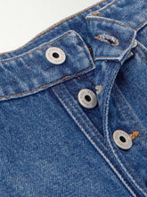 Load image into Gallery viewer, Paul Gaultier Irregular Button Dark Blue Jeans