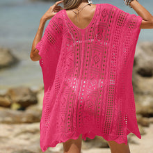 Load image into Gallery viewer, Sexy Cutout Texture Sun Protection Beach Cover-Up Clothes