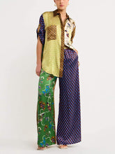 Lataa kuva Galleria-katseluun, Special Folk Style Printed Loose Shirt