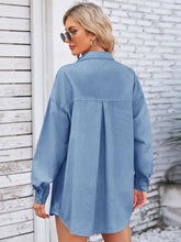Load image into Gallery viewer, Spring Loose-Fit Long Sleeve Denim Shirt