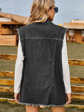 Načíst obrázek do prohlížeče Galerie, Trendy Summer Denim Vest Sleeveless Top