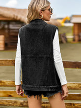 Indlæs billede til gallerivisning Fashionable Denim Sleeveless Vest
