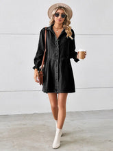 Load image into Gallery viewer, Loose Washed Patchwork Denim Dress