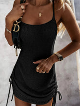 Load image into Gallery viewer, aikergoodMon Ch¨¦ri Spaghetti Strap Knit Mini Dress