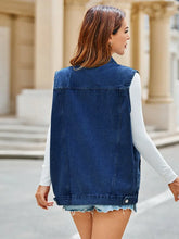 Indlæs billede til gallerivisning Classic Denim Vest Top