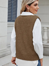 Načíst obrázek do prohlížeče Galerie, Trendy Button-Up Knit Vest Sweater