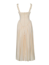 Lataa kuva Galleria-katseluun, Noreen Pleated Strap Puffy Maxi Dress