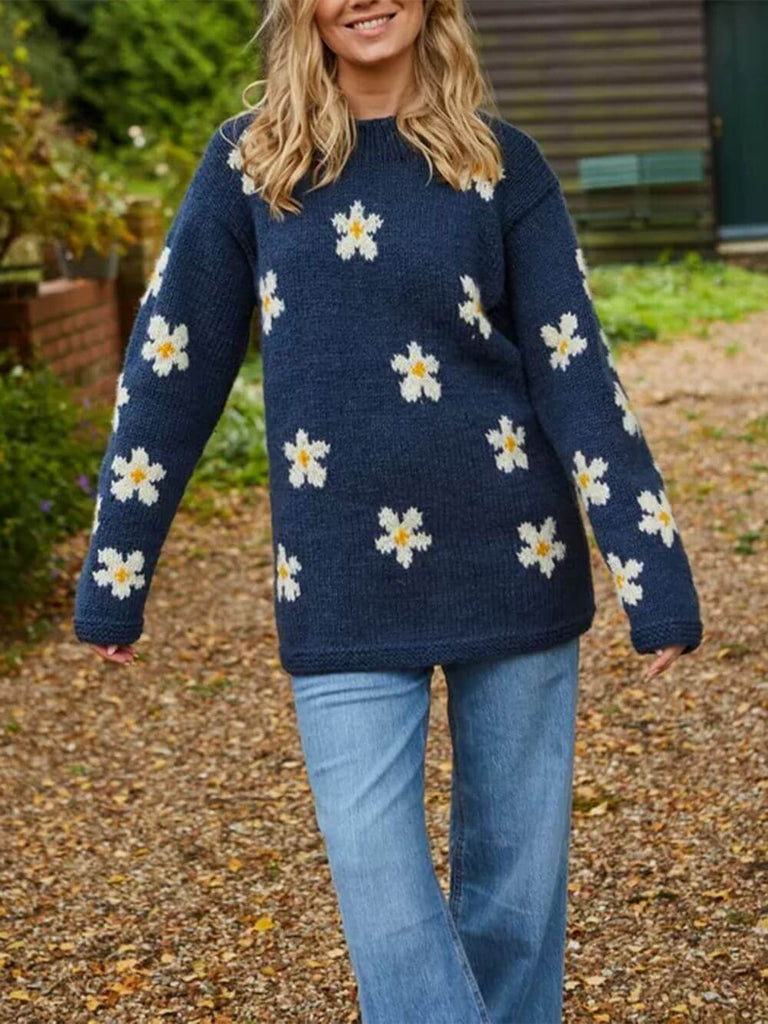 Flower Power Sweater