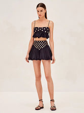 Görseli Galeri görüntüleyiciye yükleyin, Luminous Allure Mirror Skirt Set