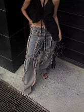 Load image into Gallery viewer, Trendy Retro Denim Pants