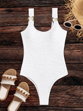 Load image into Gallery viewer, Open Back Strap Nne-Piece Swimsuit