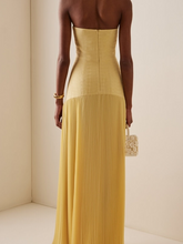 Carica l&#39;immagine nel visualizzatore di Gallery, Susan Sunshine Yellow Maxi Dress