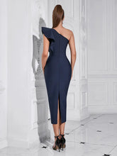 Load image into Gallery viewer, Sexy One-Shoulder Bodycon Evening Dress