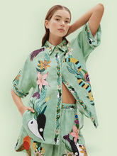 Indlæs billede til gallerivisning Unique Ethnic Print Loose Shirt And Shorts Set