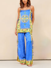 Load image into Gallery viewer, Ornate Mosaic Tiles Pants-Set