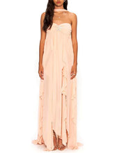 Load image into Gallery viewer, Twilight Cascade Asymmetrical Gown