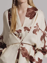 Load image into Gallery viewer, Origami Print Kimono Dress