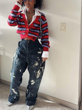 Carica l&#39;immagine nel visualizzatore di Gallery, Splash Art Work Jeans