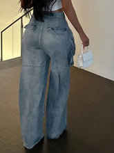 Load image into Gallery viewer, Street-Style Washed Denim