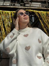 Load image into Gallery viewer, Heart Knit Sweatshirt