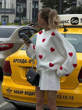 Load image into Gallery viewer, Heart Knit Sweatshirt