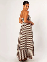 Load image into Gallery viewer, Nocturnal Charm Ruched Maxi Dress