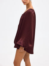 Load image into Gallery viewer, Penelope Blouse Bow Hot Short Set