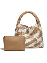 Load image into Gallery viewer, Recycled Vegan Intrecciato Shoulder Bag