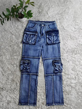 Load image into Gallery viewer, Casual Versatile Multi-Pocket Work Pants