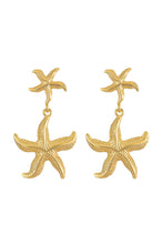 Load image into Gallery viewer, Starfish Pendant Earrings