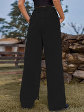 Load image into Gallery viewer, Vintage Heavy-Duty Tie-Design Denim Cargo Pants