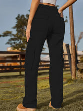 Load image into Gallery viewer, Retro Utility Denim Cargo Pants