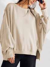 Indlæs billede til gallerivisning Round Neck Sports Sweatshirt