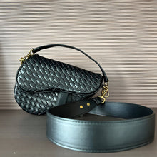 Load image into Gallery viewer, Madelyn Woven Saddle Bag