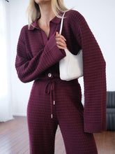 Carica l&#39;immagine nel visualizzatore di Gallery, Fashionable Textured Cardigan Sweater Jacket