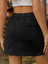 Indlæs billede til gallerivisning Street Style Elastic Denim Skirt