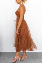 Load image into Gallery viewer, Modern-day Princess Chiffon Suspenders Party Maxi Dress