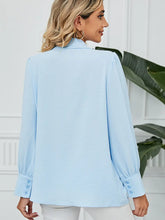 Load image into Gallery viewer, Chiffon Loose-Fit Button-Up Shirt