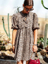 Load image into Gallery viewer, FREYA DRESS LEOPARD