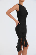 Laden Sie das Bild in den Galerie-Viewer, Casual Sleeveless Ruffle Midi Dress