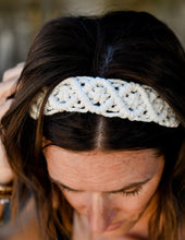 Load image into Gallery viewer, Handmade Elastic Macrame Headband